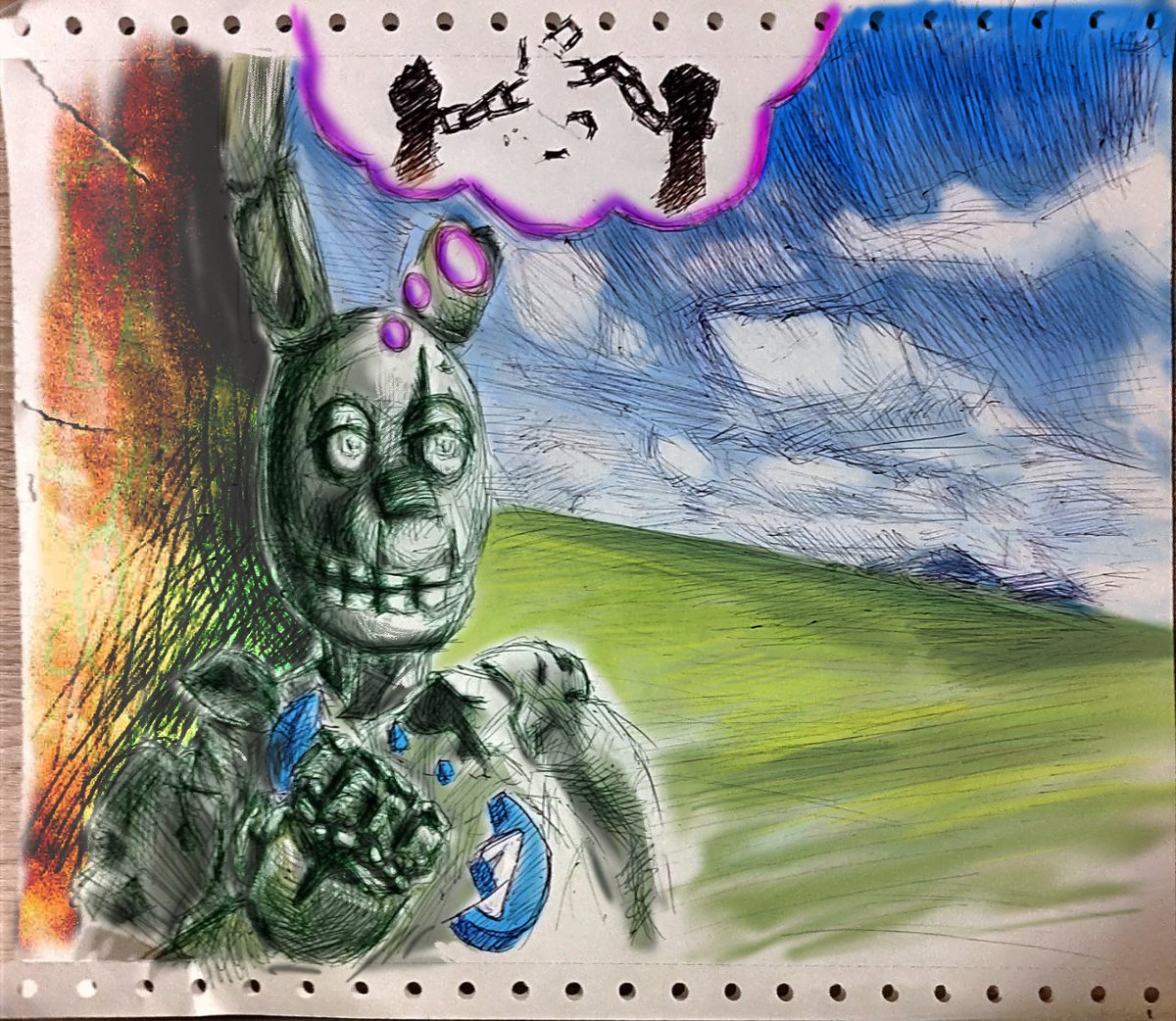 промежуточная версия для маттют3841 потому что — The Outsider Art Gallery · Стрекоза