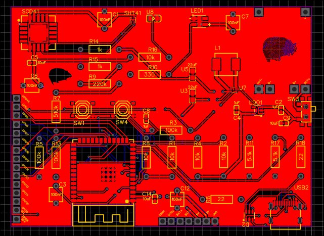 Практикуюсь делать PCB. В будущем пересяду с easyEDA на KiCad — Myoshi · Стрекоза