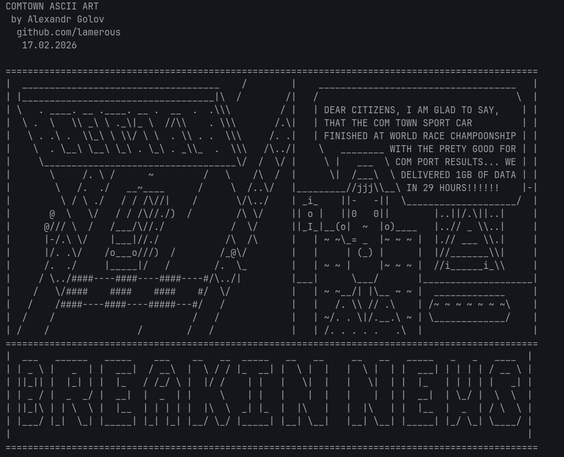 Увидел что кто-то присылает сюда ASCII арты, хочу своим поделиться. Д… — рисовальщики стрекозы · Стрекоза