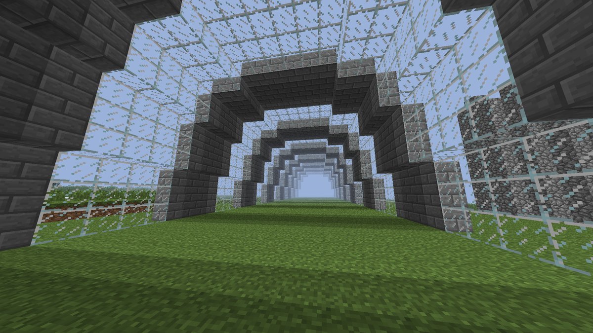 майнкрафт 1.1 каменная арка — Minecraft · Стрекоза