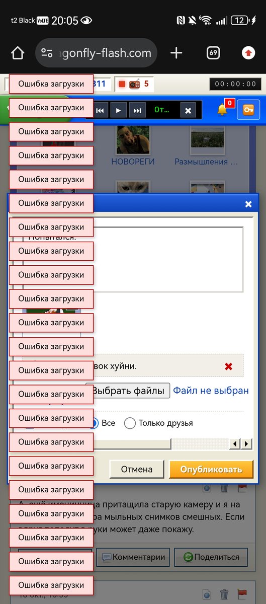 У сука не загружается. Ладно ещё попробую позже. — MaplePecan · Стрекоза