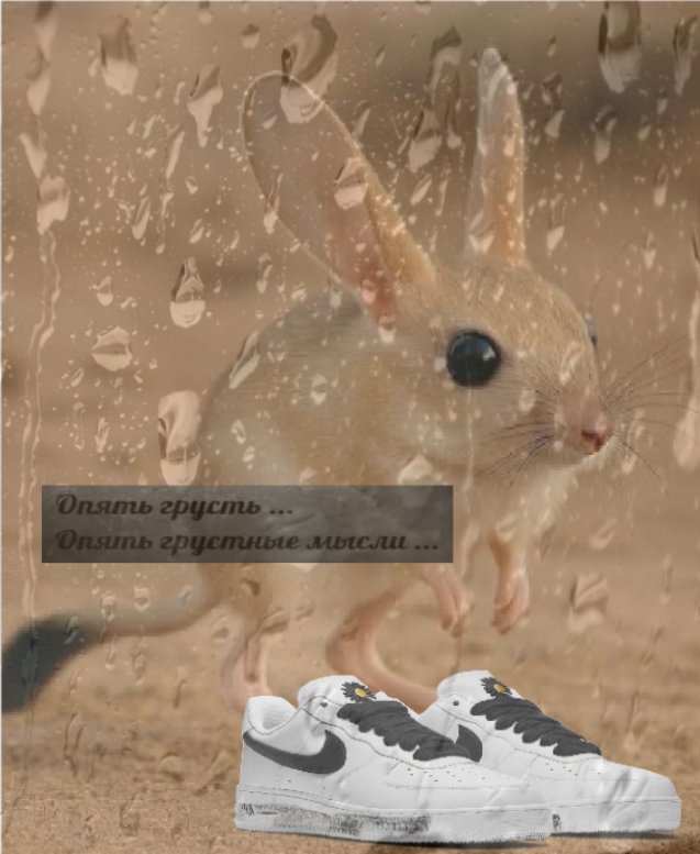 маленький тушканчик. большая лужа. никакой поддержки. — VladFUCKEr · Стрекоза