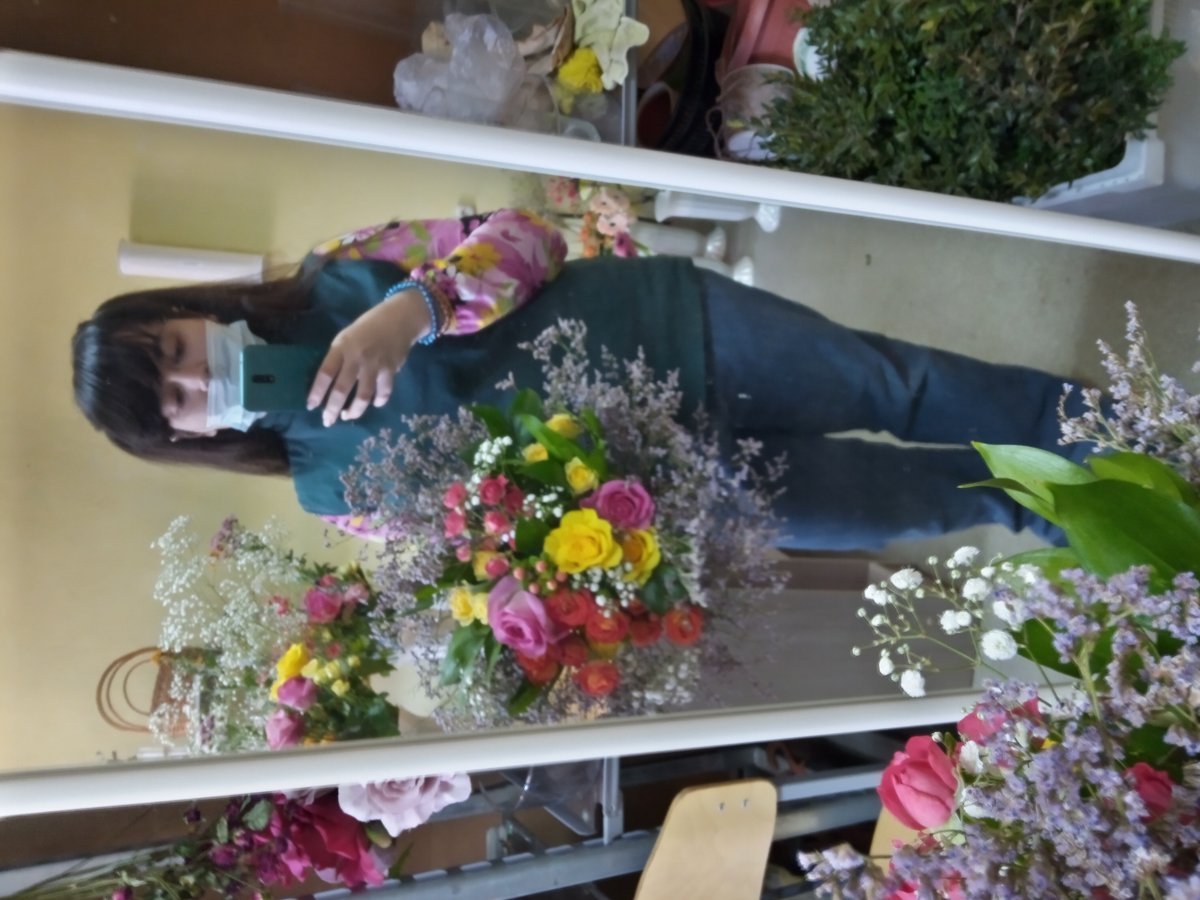Нашла не кикнутые фотки, это я на курсы ходила по флористике. Единств… — DeltaDi · Стрекоза