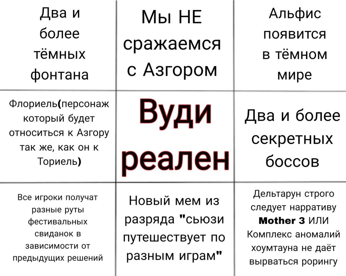 Ладно норм бинги я не нашел, ловите то что я составил к выходу 5го ча… — realmixaoc · Стрекоза