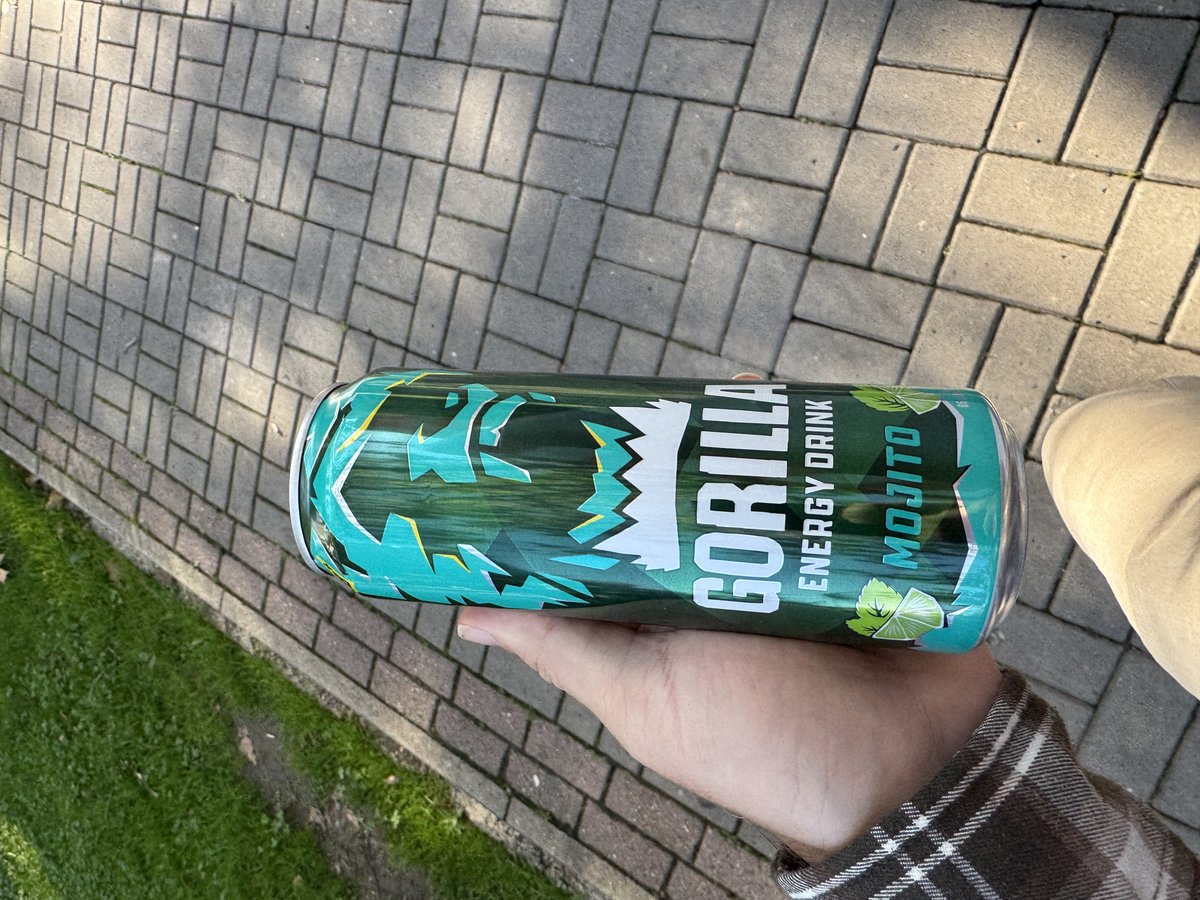 Горилла мохито. Увидел новый вкус и купил. По вкусу похоже на мохито… — Shutnichek_official · Стрекоза