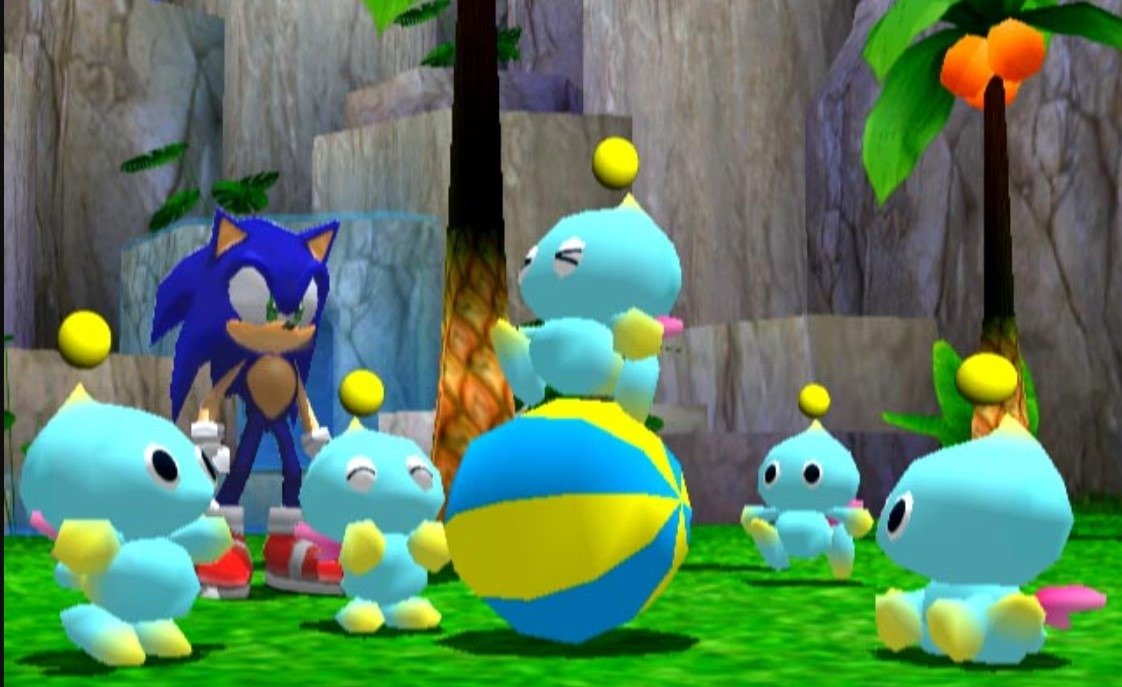 Ребят, из вас кто - то играл в Sonic Adventure в сад чао? Есть любите… — wAs · Стрекоза