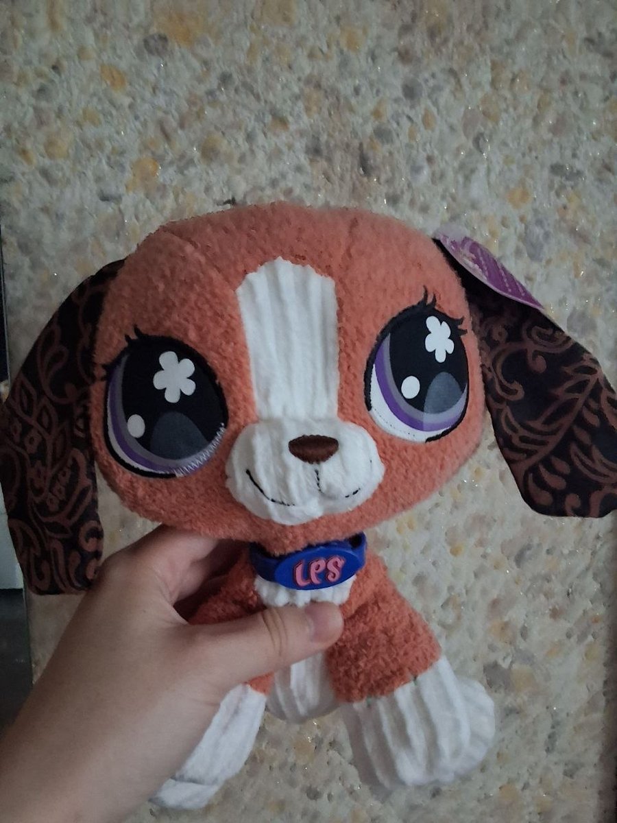 Как вам моя собака? Люблю коллекционировать мягких LPS. Жаль, игры за… — Littlest Pet Shop (LPS) · Стрекоза