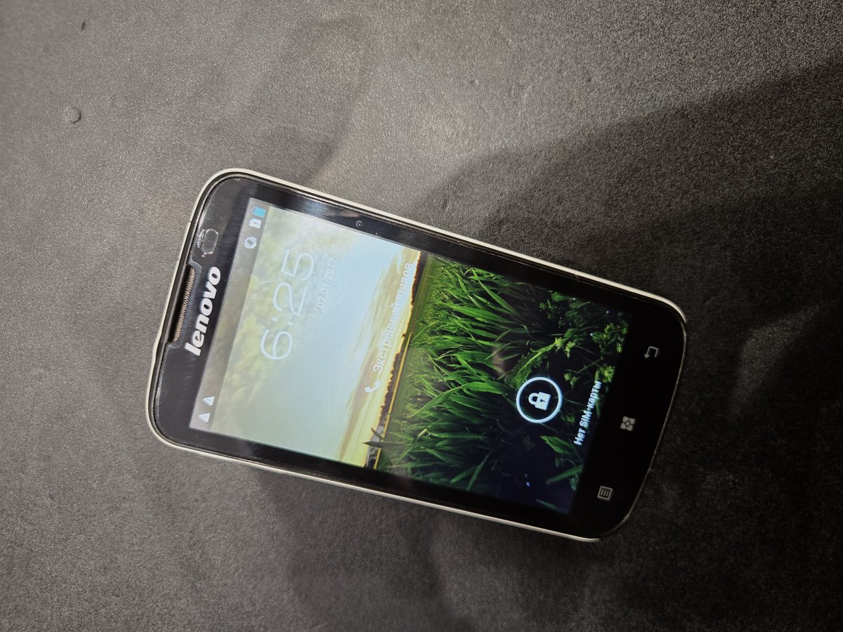 Пополнение в коллекцию: Lenovo IdeaPhone A800. Был баг в виде ошибки… — Nerin · Стрекоза