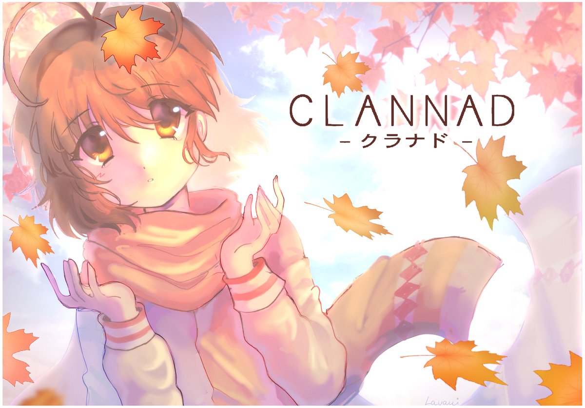 мой фанарт по Clannad!! ♥♥ одно из моих самых любимых аниме ;__; до с… — _Lavaui2004_ · Стрекоза