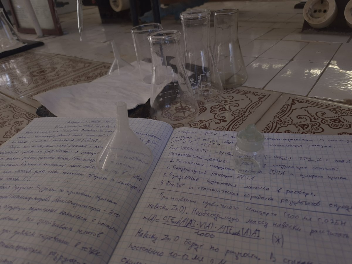 На лабе. Приготовил растворы. Теперь ждать неделю пока растворится ЭД… — HolodezM · Стрекоза