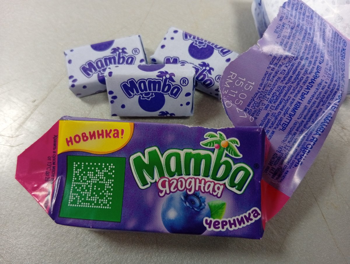 Попробовал Мамбу с черникой... Это не вкус детства, кажется 10 лет на… — QuiET_PsYcHo · Стрекоза