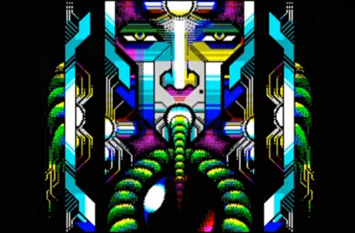 Для затравки трэчок из Спектрум-демки 70908 (ZX SPECTRUM 128k DEMO ht… — Ретро-движ · Стрекоза