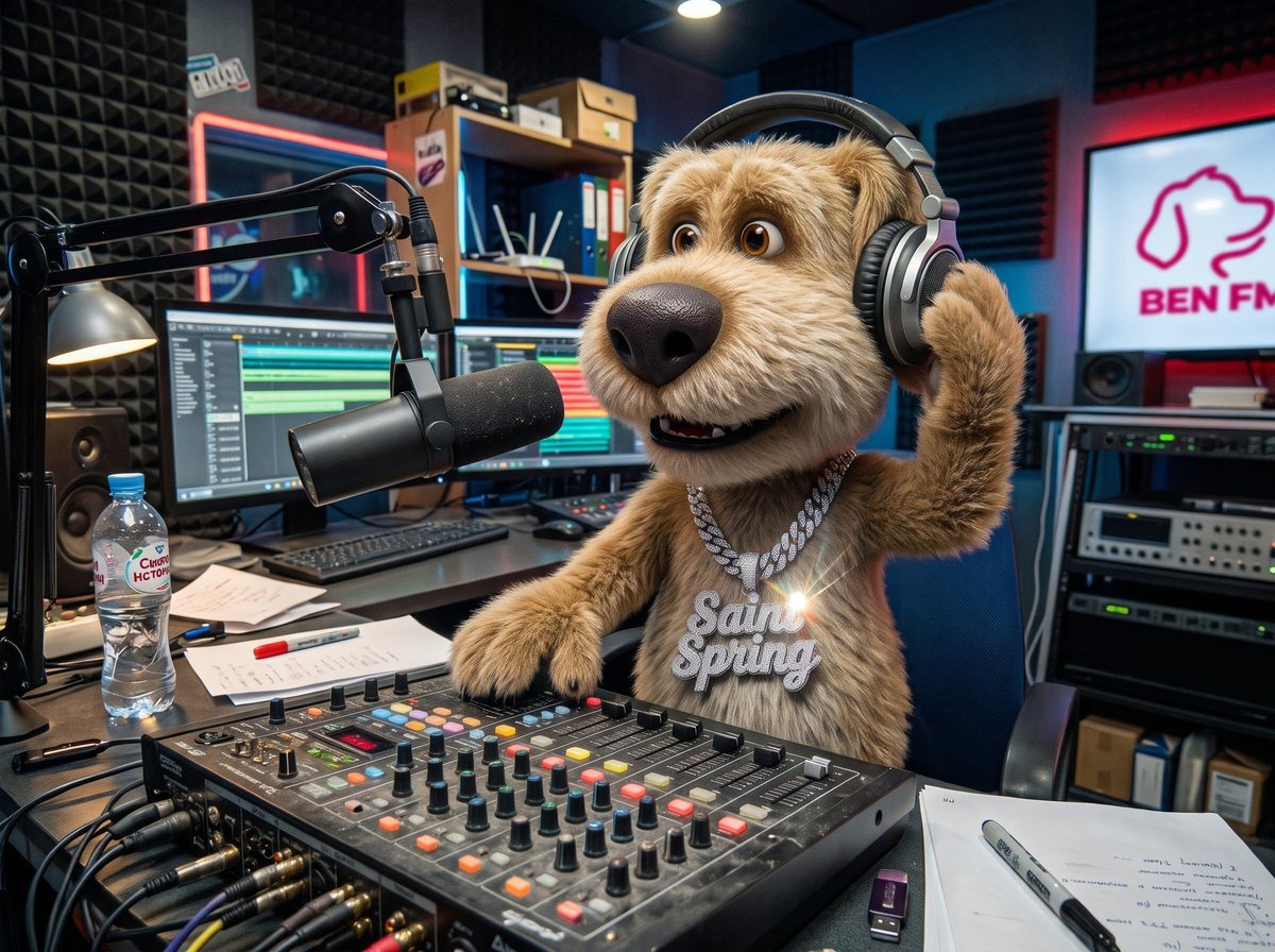 Думайте. Сегодня после hallowben сета на Ben FM! #benfm #bensquad — Saintspring · Стрекоза