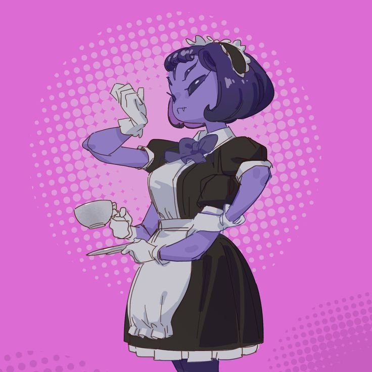 Маффет - алчная паучиха из Undertale и мини-босс Жаркоземья. Купите е… — Нарисованные девушки на каждый день · Стрекоза