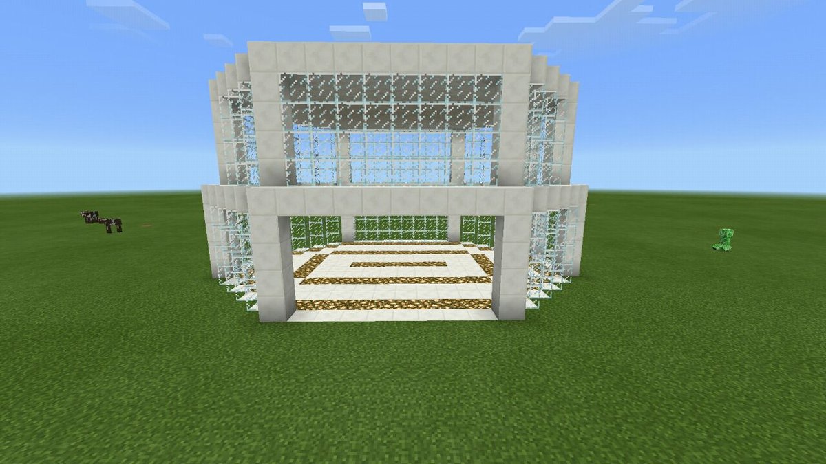 Не кто не поймёт пока не скажу что это построено на minecraft pe 0.9.5 — NaneJ · Стрекоза
