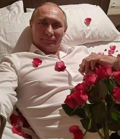 че вы там испугались уже? не бойтесь владимир владимирович не умер. в… — владимир владимирович путин · Стрекоза