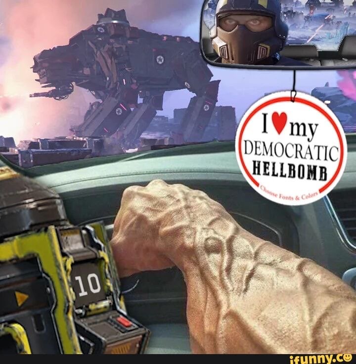 Это я играю в HELLDIVERS II — sp1kewall · Стрекоза