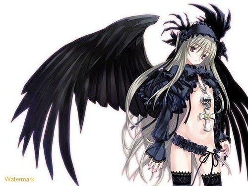 goth anime girl для Just_E картинок так много что вышло на 2 поста !!… — АНИМЭ КАРТИНКИ · Стрекоза