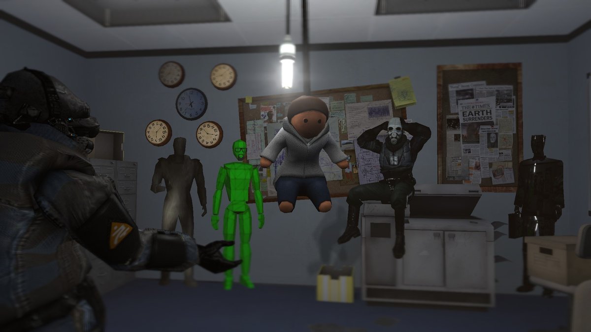 "НЕОЖИДАННЫЙ" поворот...... — Gmod работы · Стрекоза