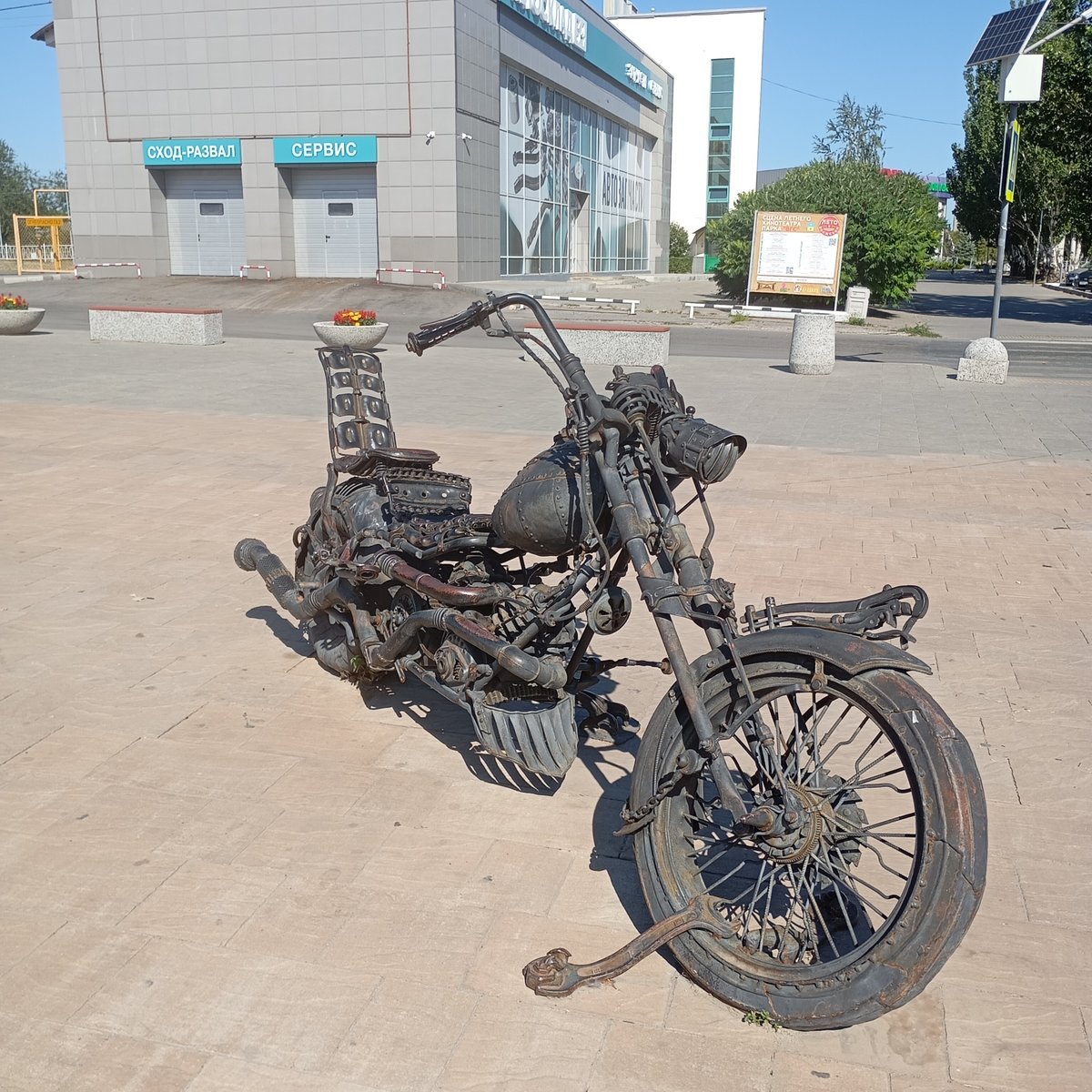 Смотрите какой мотоцикл крутой в Волгограде есть жесть — Egorkka20 · Стрекоза