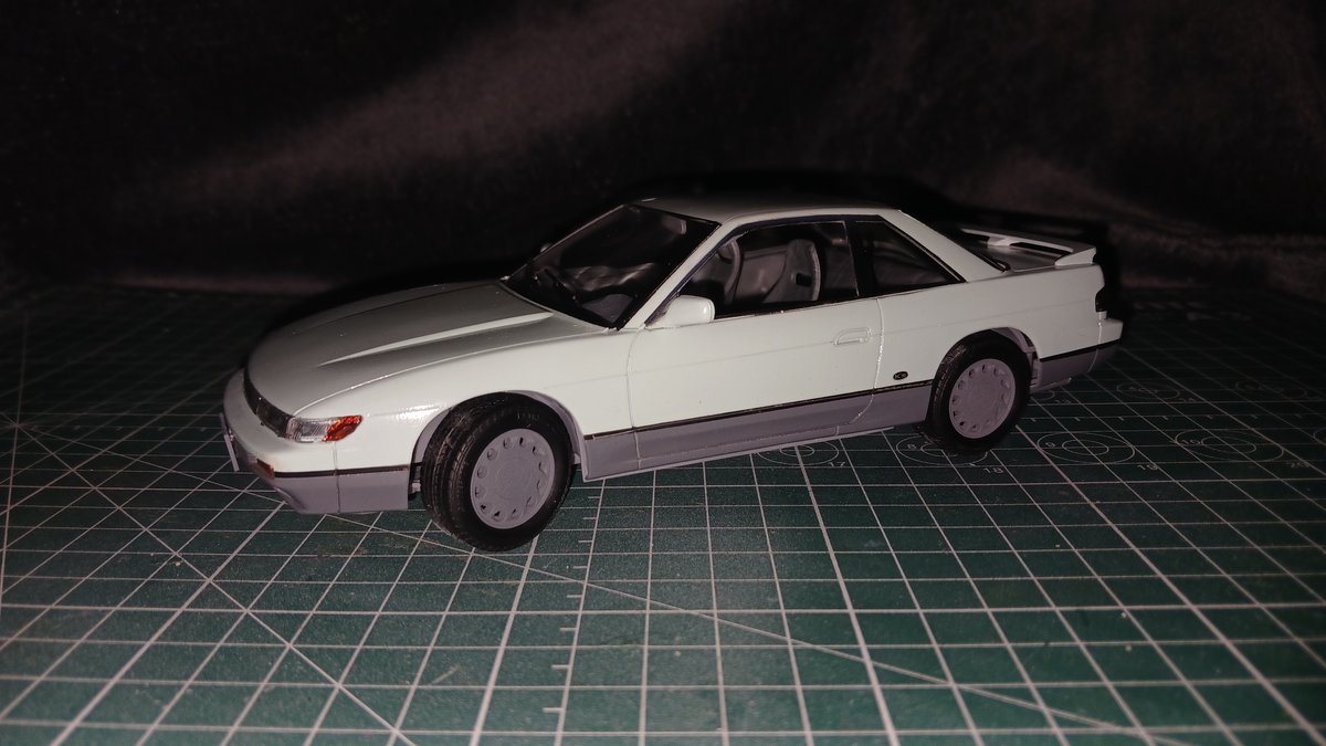 Собрал Nissan Silvia S13 от Tamiya. Одна из простых моделей автомобил… — Gotland · Стрекоза