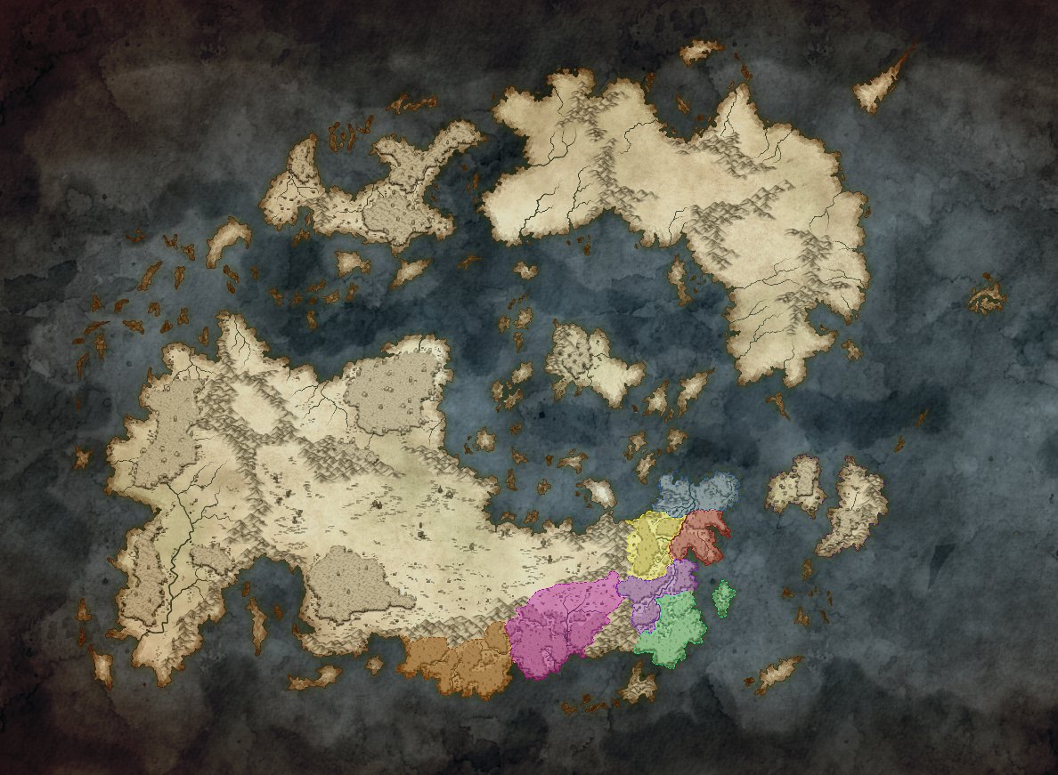Люблю рисовать карты в Wonderdraft и генерить для них основу в Azgaar… — ZARP · Стрекоза