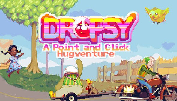 Dropsy поинт&клик 2д квест про клоуна , то любит обниматься. Трогател… — Андерграунд геймс · Стрекоза