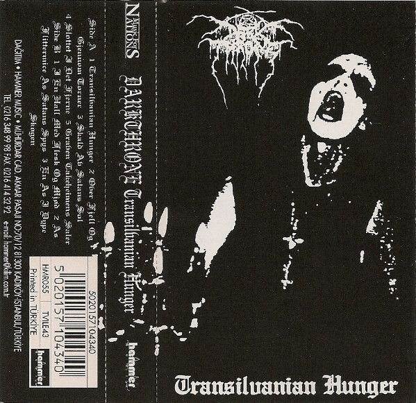 Darkthrone – Transilvanian Hunger (1994) — D:\Music\Black Metal · Стрекоза