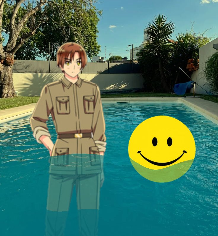 романо и верити бассейн — hetalia keks · Стрекоза